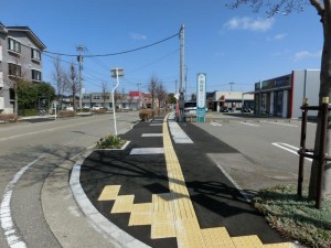 二日市矢木線舗装工事完成-御経塚1丁目